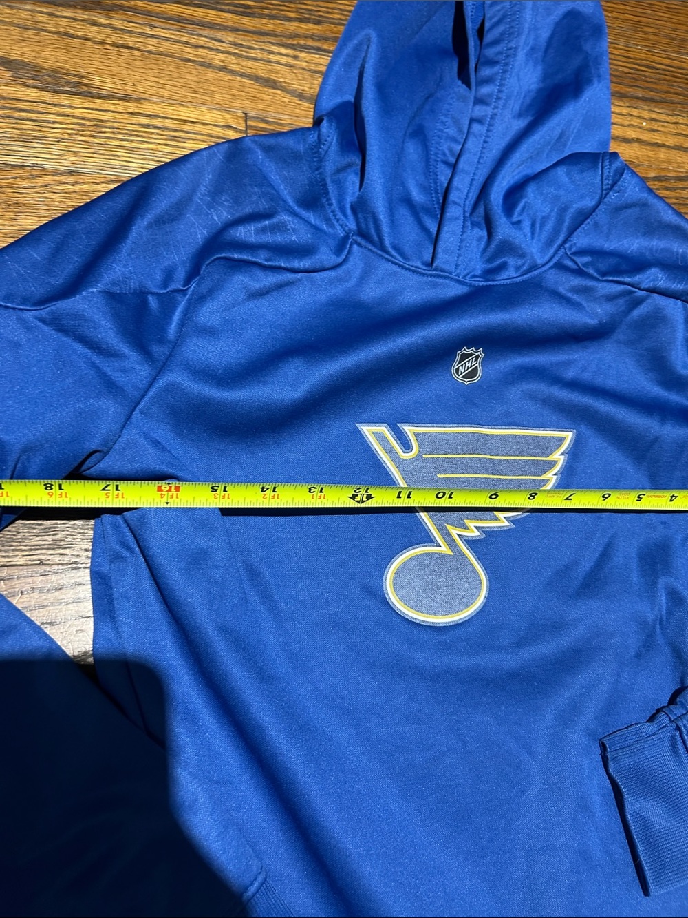 Reebok Blue St. Louis Blues Pullover Hoodie - Picture 3 of 5